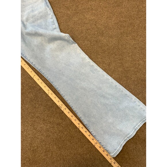 Abercrombie & Fitch Flare Jeans Womens 16 Ultra High Rise Bootcut Stretch Denim - Picture 6 of 9